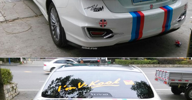 Suzuki Kaiyue đặc biệt ABS sửa đổi cánh đuôi cánh cố định cánh spoiler cánh Tianyu miễn phí đấm đặc biệt đuôi - Sopida trên đuôi cá xe hơi