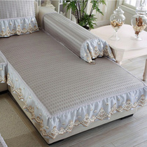 Sofa cushion summer summer style chaise longue custom cover ice rattan cool cushion sofa mat summer ice silk non-slip living room