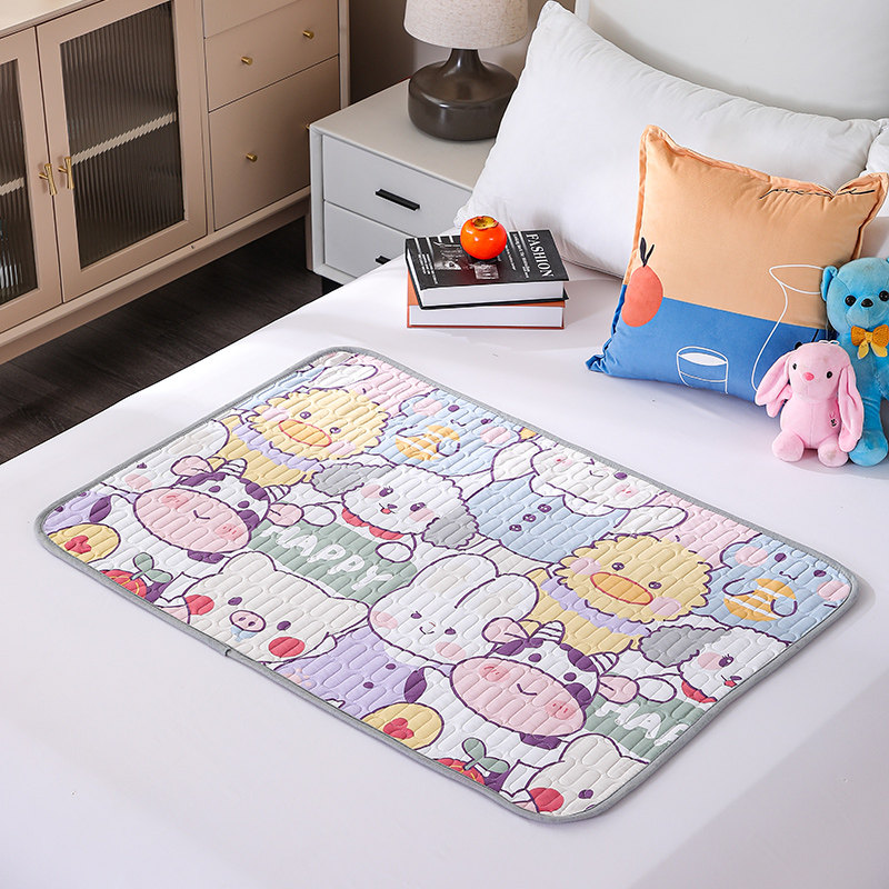 Adult urine pad waterproof washable thickened queen size bed sheet elderly large size washable elderly care pad