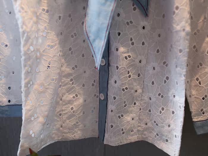 Chemise fille à manche longue - Ref 2086826 Image 12