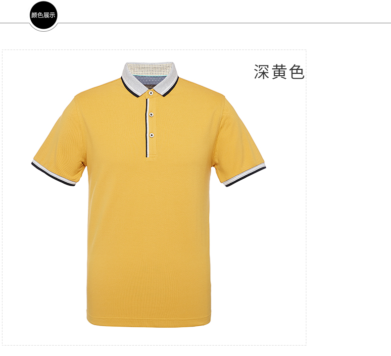 Satchi Sha Chi Ve Áo ngắn tay áo T-Shirt nam kinh doanh bình thường bông nam polo áo mùa xuân và mùa hè sản phẩm mới