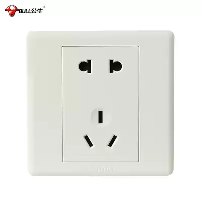Bull switch socket panel Wall switch five-hole socket panel two-three power socket G08Z223