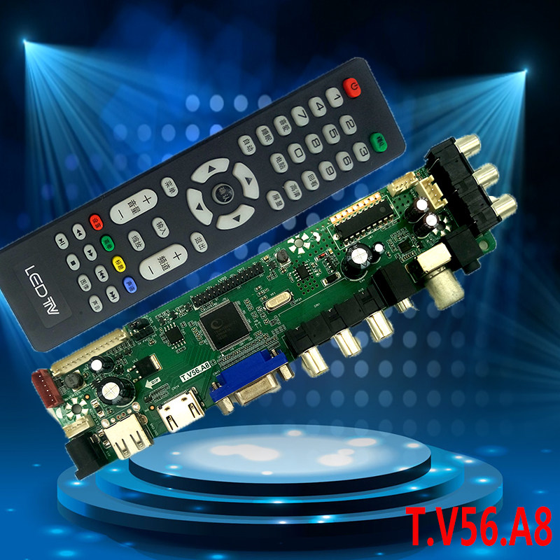 Leroy SKR A8 T V56 A8 T VST59 A81 Dual AV TV motherboard with USB V59 A8