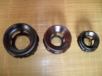 Solid Wood gourd base base base egg tray imitation mahogany base base one piece