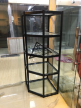 Boutique shoe shop shoe rack display rack shoe shop shelf shopping mall multi-layer corner shelf corner shop