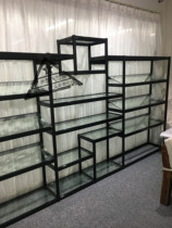 Boutique shoe shop shoe rack display rack shoe shop shelf display rack shoe window bag rack shop free combination
