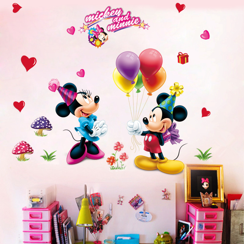 Usd 13 25 Cute Animal Cartoon Anime Wall Sticker Bedroom