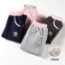 Quần bé gái 2018 thu đông và quần thể thao trẻ em cộng với quần cotton nhung dày cho bé gái Hàn Quốc quần âu quần baggi bé gái Quần