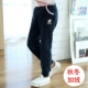 Quần bé gái 2018 thu đông và quần thể thao trẻ em cộng với quần cotton nhung dày cho bé gái Hàn Quốc quần âu quần legging cho bé gái