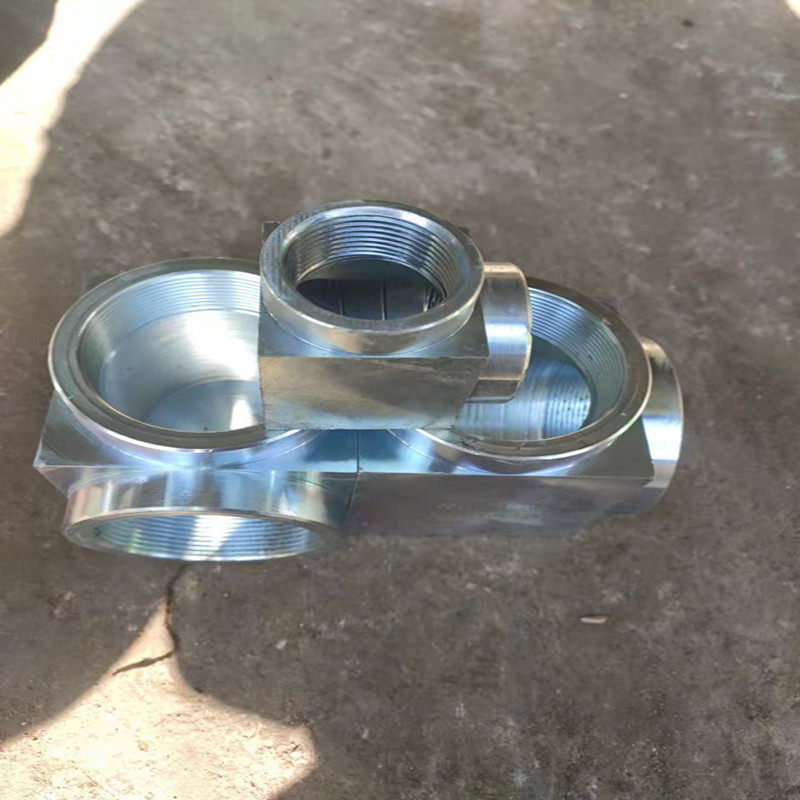 304 socket butt welding 200KG forged pipe saddle pipe joint internal thread gas fire extinguishing high pressure thickened forged pipe fittings