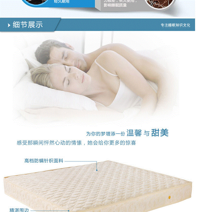 Khách sạn đặc biệt mùa xuân đơn giường nệm trượt mat nệm cứng khách sạn cộng với dày trắng mềm Simmons đúp - Nệm nệm cao su