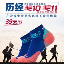 Titans professional marathon running socks men and women Four Seasons thin breathable quick-drying Gobi Sports Fitness Socks