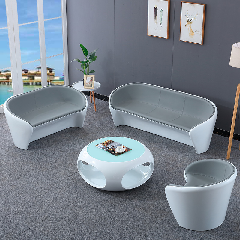 Negotiation Table and Chair Combination Reception Creative Sofa Company Reception Shop Rest Area Room Personalized Sofa Simple Combination