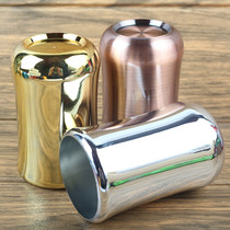 Gold-plated creative color Cup bar color KTV high-grade sieve Cup personality shake dice cup dice cup set