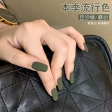 TikTok, матча, зеленый матовый лак для ногтей для маникюра, популярно в интернете, 2025 года, новая коллекция