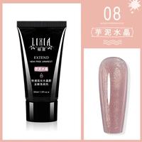 Клей удлинения ногтя 08 Тристалл пюре таро 30 мл