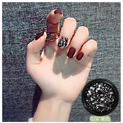 Xiaohongshu hirang.com Красный взрыв гвоздь хаодзин темная коробка нью -йоркская штормовая шахта -Смешанная плоская алмаз