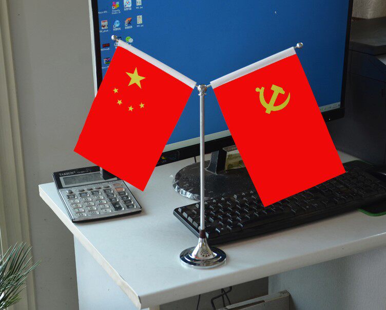 Table flag flag flag titanium steel table flag ornaments conference room table flag office ornaments signing table flag custom flag