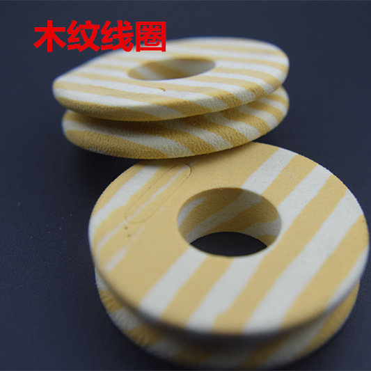 Wood grain coil fishing gear supplies small accessories main coil foam main coil