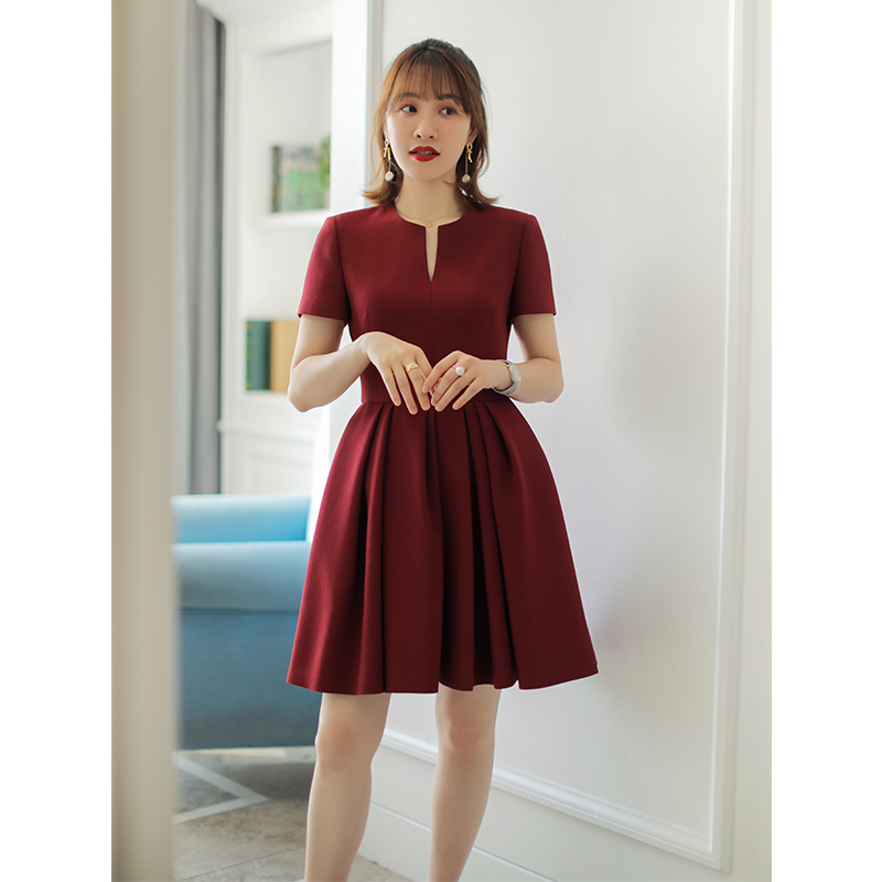 En light extravagant custom of beauty to suspecting life low-key Fancy ~ Solid Cut Silk Wool Flower Crown Foreign Dress