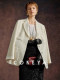 Cokeya/Shining Star~ Tweed Long-Sleeve Notched Lapel Mid-Length Loose-Fitting Chanel-Style Blazer for Women, Spring