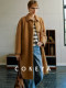 Cokeya/Inca Group Inca~ Alpaca Wool Mid-Length White Long-Sleeved Woolen Coat for Women in Spring