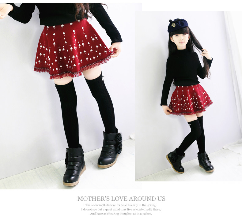 Jupe pour fille en laine - Ref 2052433 Image 40