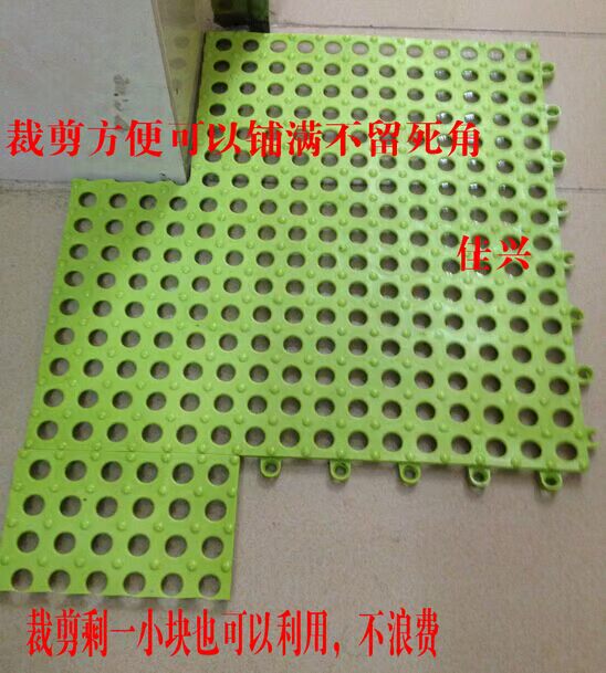Thảm nhiều màu nối phòng tắm mat phòng tắm vòi sen nước rỗng pad nhà bếp nhựa mat thảm lót chân