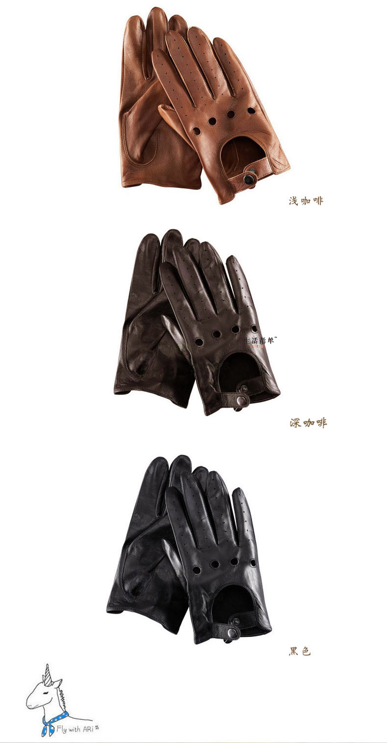 Gants pour homme en peau de mouton - Ref 2781329 Image 22