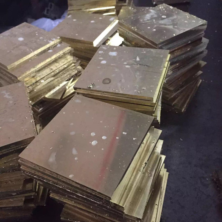 Spot engraving H62 brass plate C2680 cut block H68 brass rods How much money a kilo H70 thick h59
