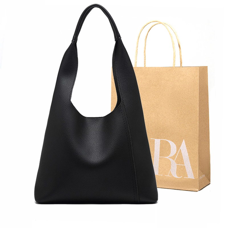 Niche Design Genuine Leather French Minimalist Underarm Bag Women's Bag 2026 New Fashion Versatile Large-Capacity Tote Bag
