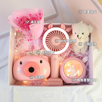 Qixi Festival gift to girlfriend high-end romantic cute love girl best friend hand gift box beautiful new