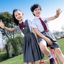 Childrens big chorus shows school uniforms for primary and middle school students to chant performance gowns for summer kindergarten graduation photos