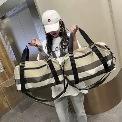 Travel bag female short-distance luggage bag large-capacity lightweight travel bag new waiting bag Net celebrity business trip fitness bag female