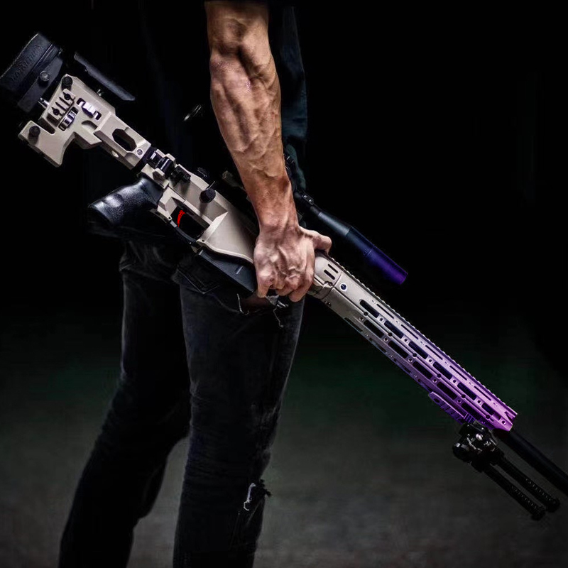 Jethawk msr soft shotgun awm gun toy shell m24 simulation Barrett children shooting sniper rifle boy
