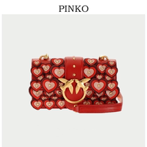 pinko swallow bag 2020 New High leather sheepskin love chain shoulder crossbody bag