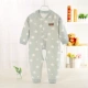 Bộ đồ liền thân cotton cho bé mùa xuân và mùa thu mới romper boy boy girl dài tay hafu túi rắm - Áo liền quần bộ quần áo liền thân