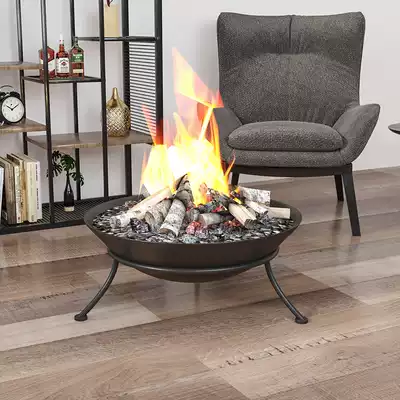 Winter heater Brazier rack charcoal stove Wrought iron charcoal barbecue stove Household portable indoor and outdoor baking stove