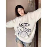 Демисезонный свитер подходит для мужчин и женщин, лонгслив для влюбленных