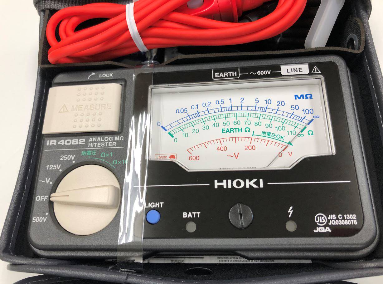 Japan direct mail HIOKI IR4082-11 absolute resistance meter grounding resistance meter