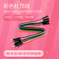 Suitable for Raspberry Pi 40-core 8-core female to female male to male male to female color DuPont wire 20cm