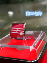 High-end country Chinese sushi emblems with breast card chest needle customized to be full 99