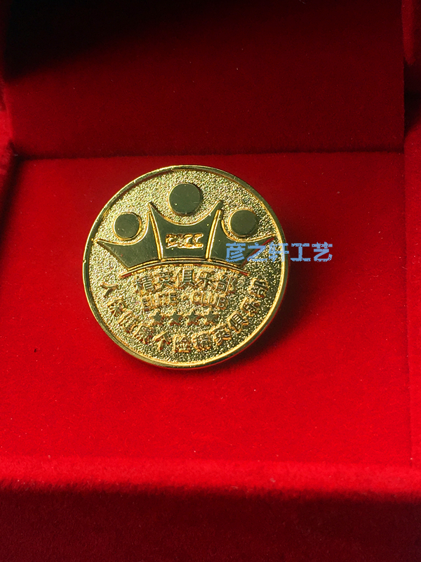 People Life Classic Club Five Star Diamond Member People's Insurance Division Badge Chest number full 99