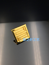 Great Wall Life Insurance Golden Division Badge Chests Chest And Chest Needle Customized to be processed Full 99