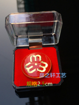 New Womens Federation badge Womens Federation logo badge 2 5cm large refined thickened section