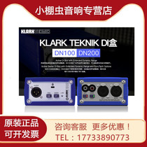 KLARK TEKNIK DN100 DN200 single dual channel DI box guitar bass KT DN100 200