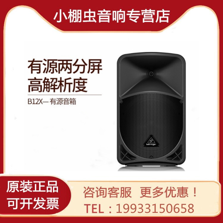 BEHRINGER Blingda B12X B15X with source speaker back to sound multifunction sound box