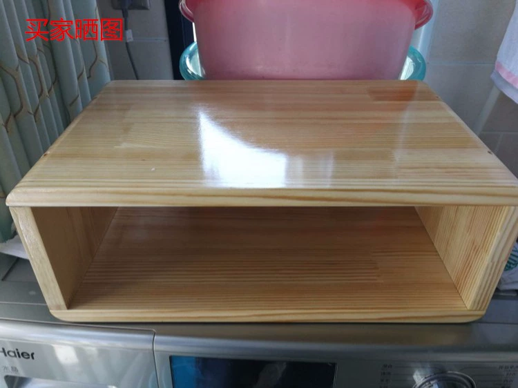 TV gỗ rắn tăng kệ hiển thị khung cơ sở Tủ TV chiều cao hộp set-top rack có thể được tùy chỉnh - Kệ kệ giày thông minh