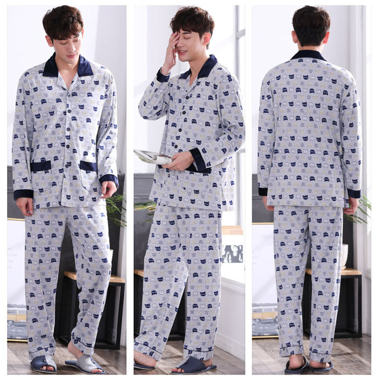 Pyjama mixte en Coton à manches longues - Ref 3005830 Image 18