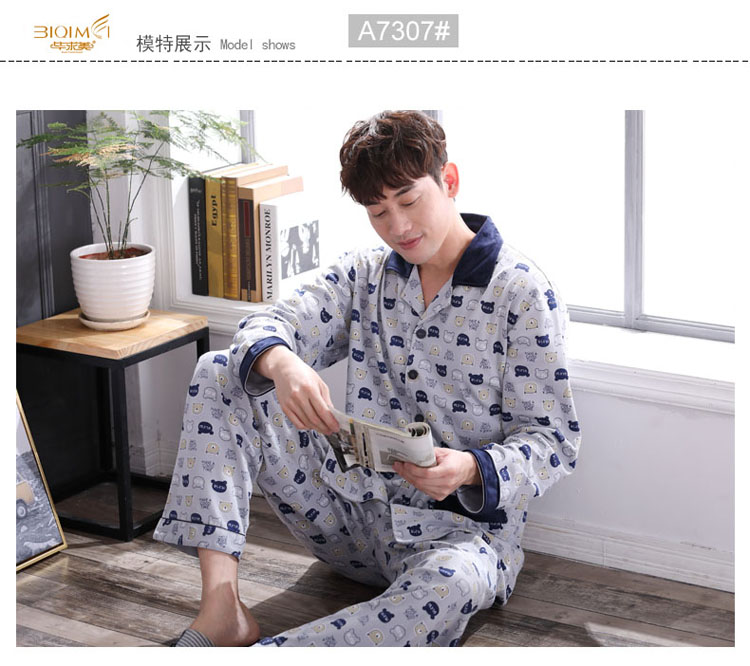 Pyjama mixte en Coton à manches longues - Ref 3005830 Image 16